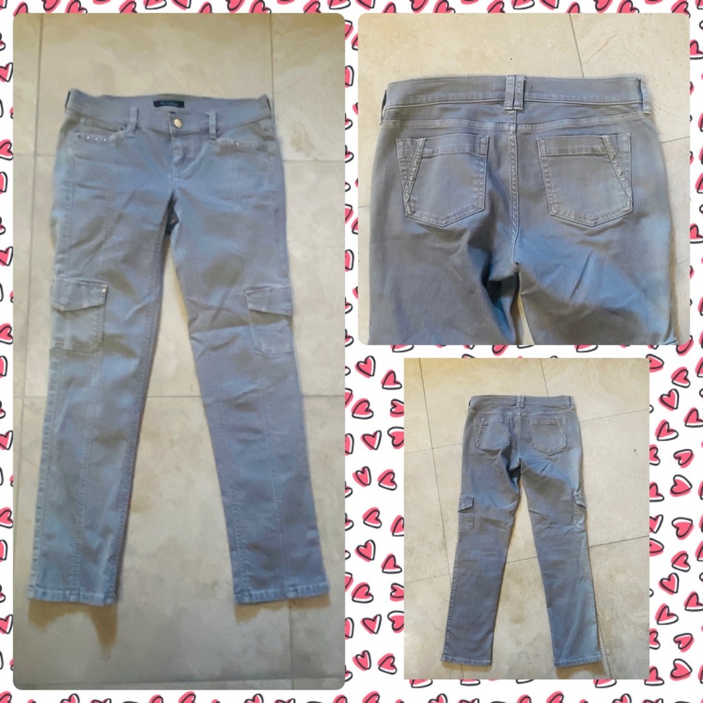 WHBM White House Black Market Grey Jeans 32Wx30L used in great condition